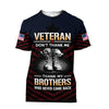All Over Veteran for Men and Women, T-Shirt, Zip Hoodies, Sweatshirt HBC110