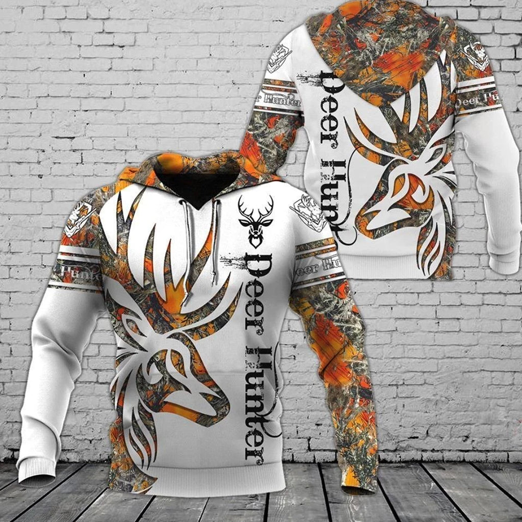 Awesome Hoodie Deer Hunting for Men and Women HBC236