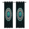 Awesome hoodie - Digital Printing 3D Draperies Tree Drawing Room Grommet Curtain THC032