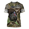 Awesome Hoodie 3D All Over Print Turkey Hunter for Men and Women Hoodie, T-Shirt, Zip Hoodies, Sweatshirt HBC129