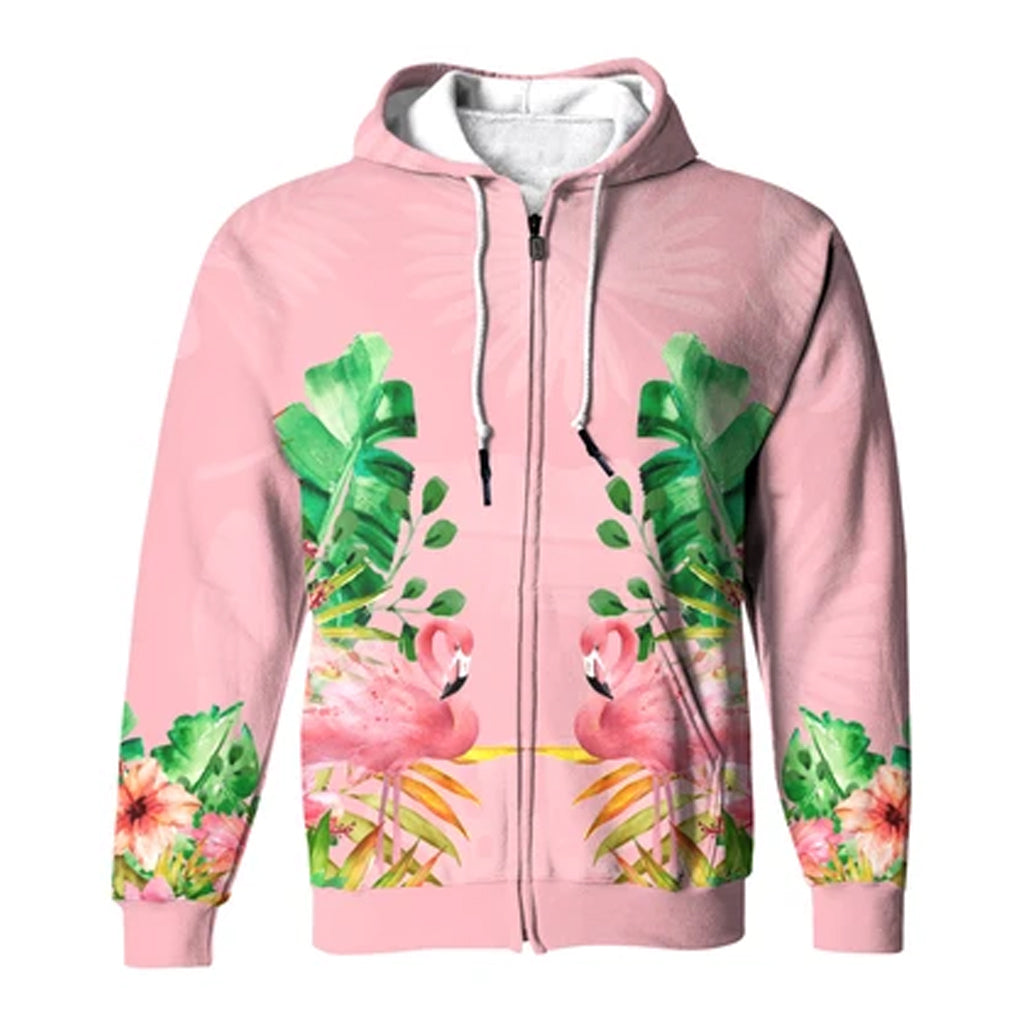 Awesome Hoodie Flamingo for Women HBC163