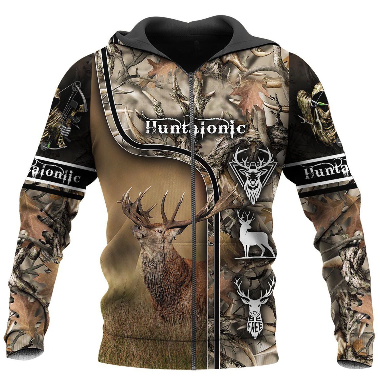 Awesome Hoodie 3D All Over Print Huntaionic for Men and Women Hoodie, T-Shirt, Zip Hoodies, Sweatshirt HBC128