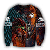 Awesome hoodie-Tattoo and Dungeon Dragon 3D All Over Print for Men and Women Hoodie TH011