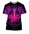 All Over Print Violet Dragon