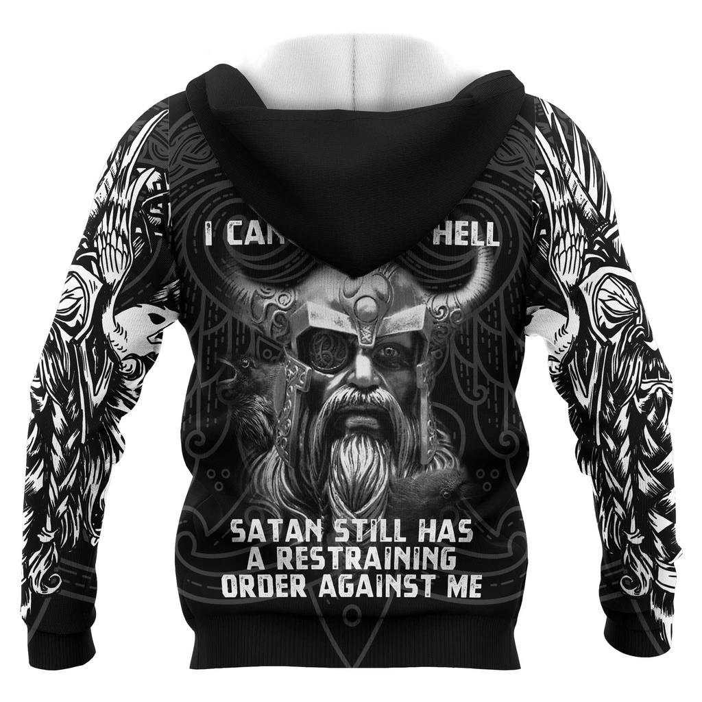 Awesome hoodie 3d all print Viking Hoodie, Odin Norse Mythology Raven's for Men and Women NQ0048