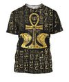 All Over Printed Egyptian Cross Ankh
