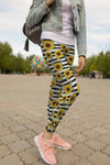 All Over Printing Yellow Sunflower Hoodie Dress