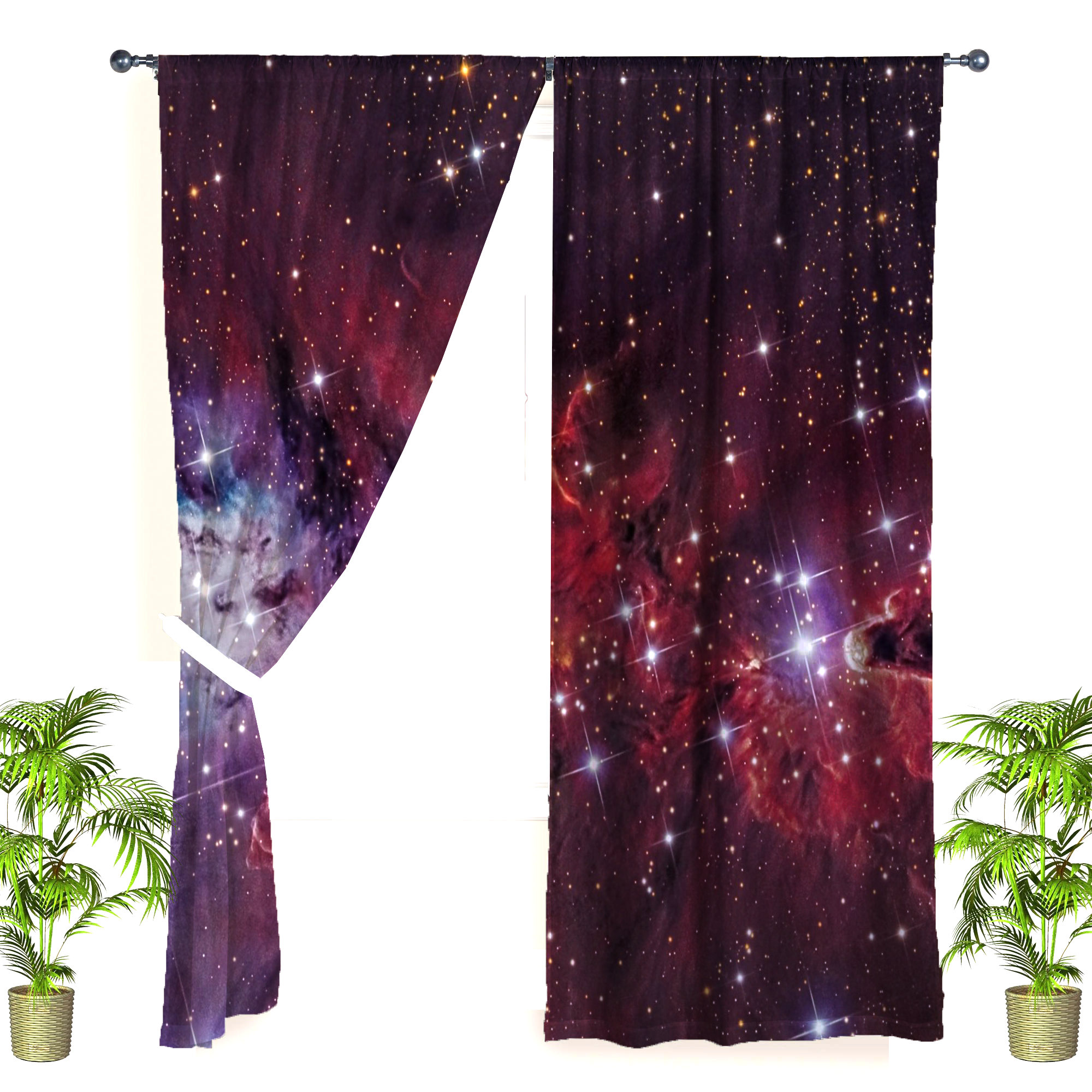 Awesome hoodied 3D all print Constellation Curtains  skull - VNC0046