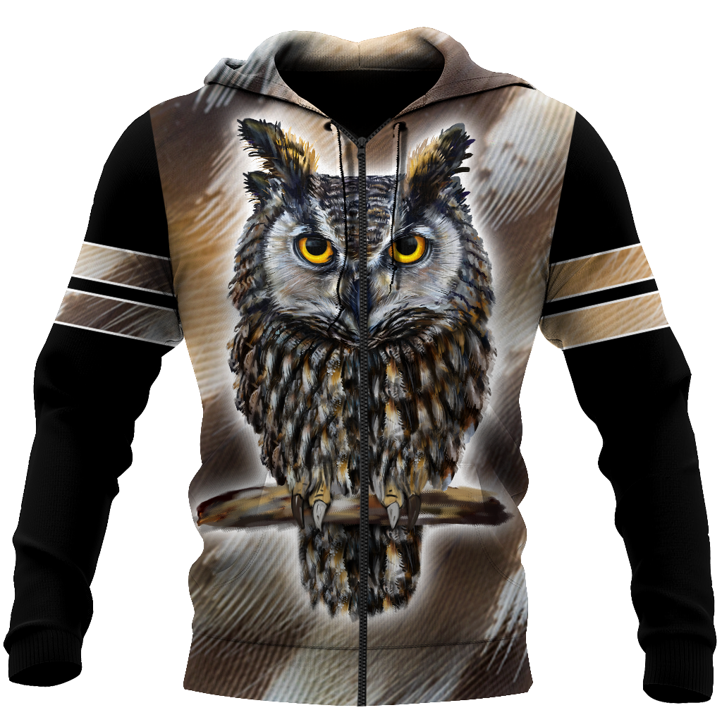 Awesome Hoodie Owl for Men and Women HBC290