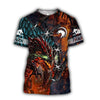 Awesome hoodie-Tattoo and Dungeon Dragon 3D All Over Print for Men and Women Hoodie TH011