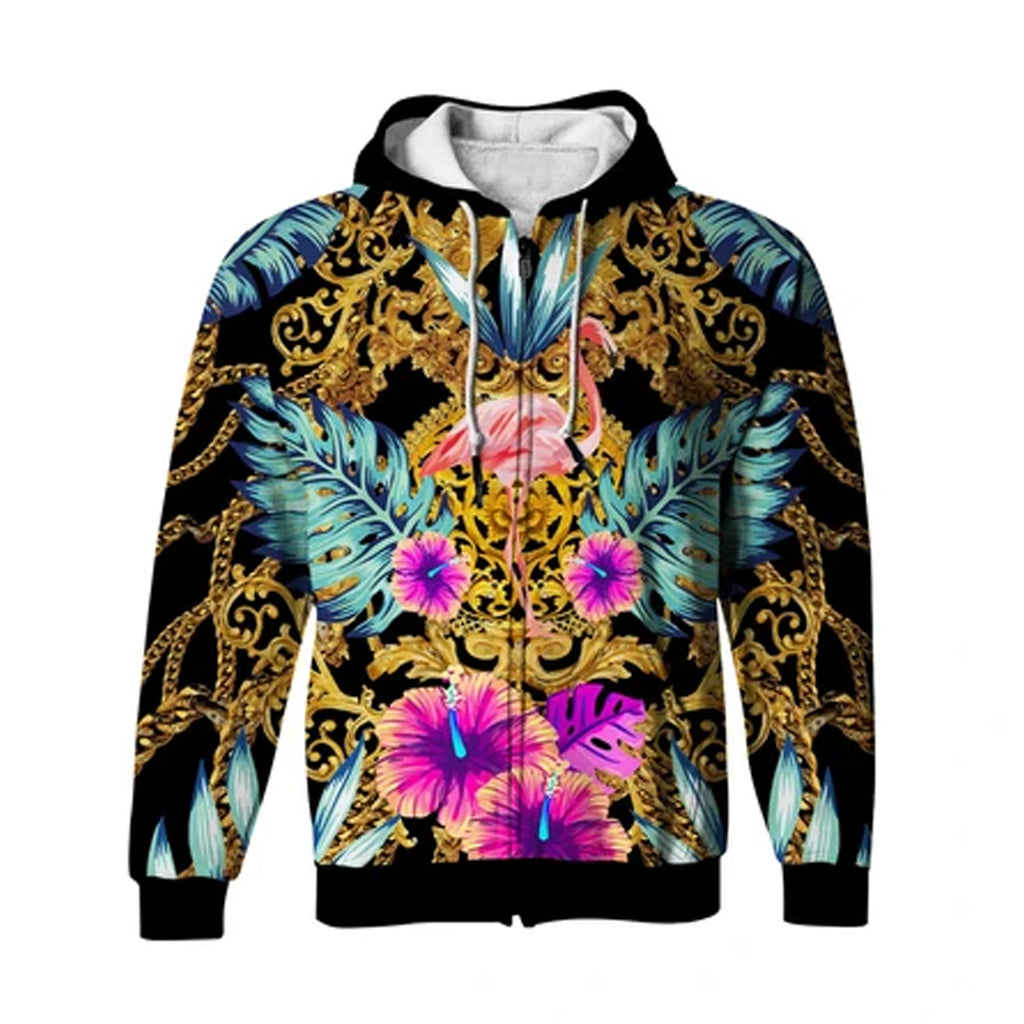 Awesome Hoodie flamingo for Women HBC170