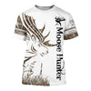 Awesome Hoodie 3D All Over Print Moose Hunter for Men and Women Hoodie, T-Shirt, Zip Hoodies, Sweatshirt HBC134
