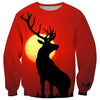 Awesome Hoodie Christmas Deer for Men and Women HBC211