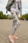 All Over Printing Mushroom Hoodie Dress