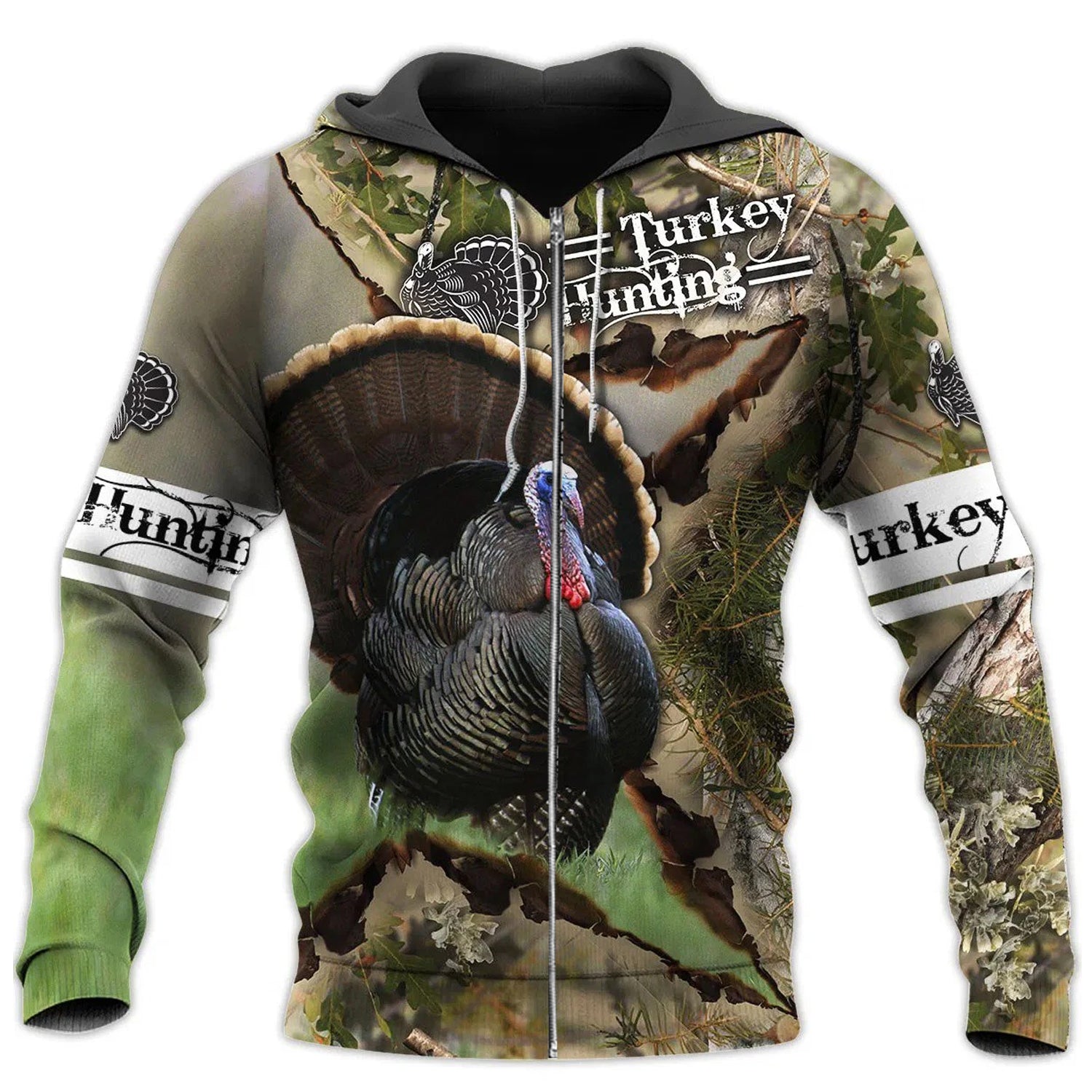 Awesome Hoodie 3D All Over Print Turkey Hunter for Men and Women Hoodie, T-Shirt, Zip Hoodies, Sweatshirt HBC129
