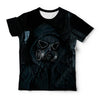 Awesome Hoodie Black Skull for Women HBC164