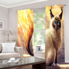 Awesome hoodies 3D all print Cat Curtains  skull - VNC0021