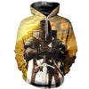 3D All Over Printed Teutonic Knight Clothes