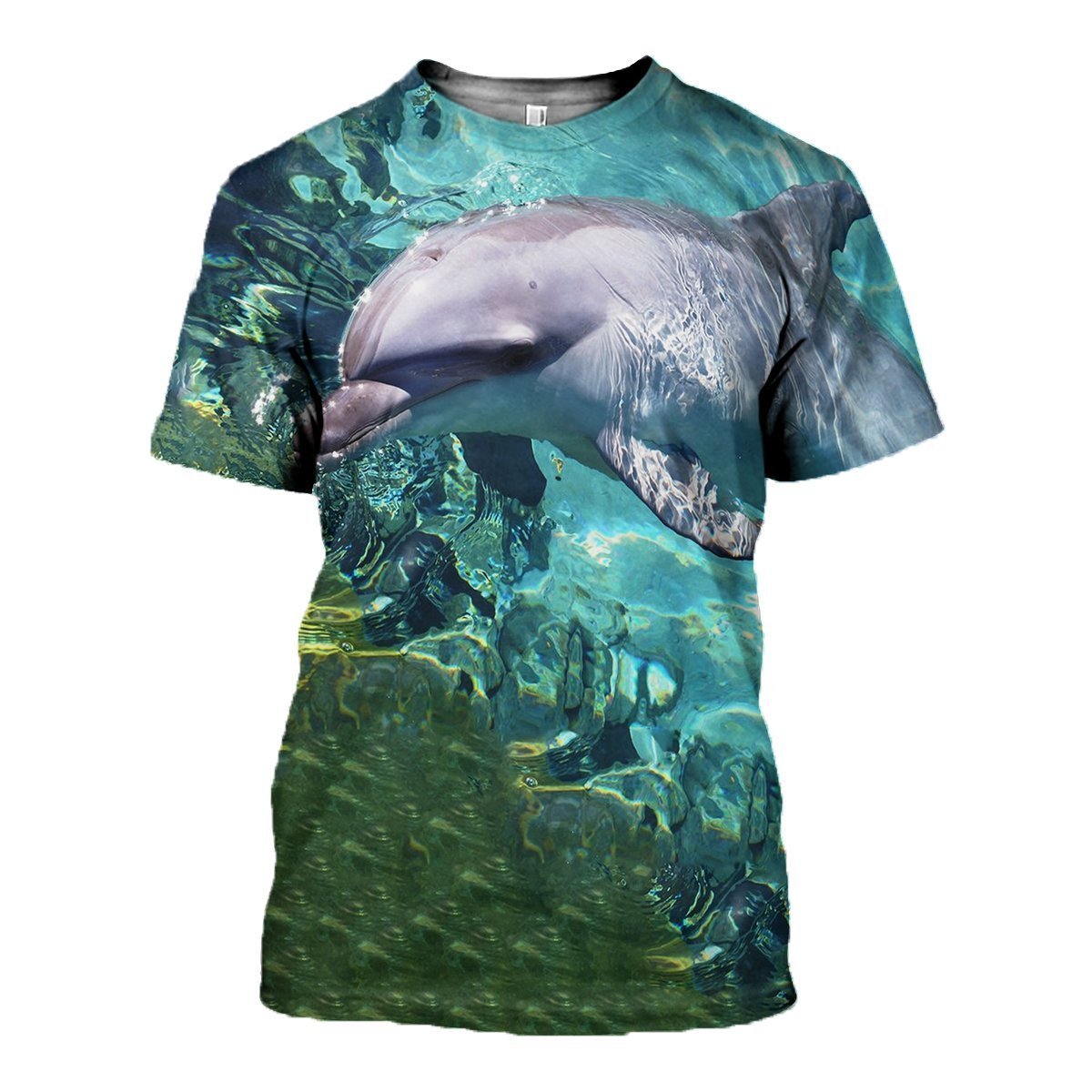 3D printed Dolphin In Ocean T-shirt Hoodie SCTK060418