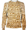 All Over Printed Ancient Egyptian Words