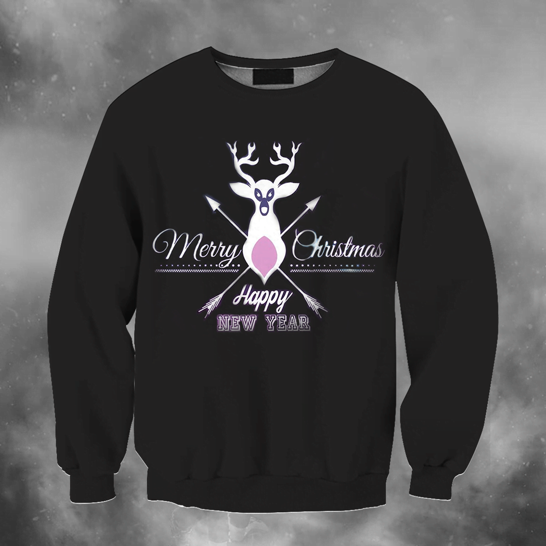 All Over Print Deer Christmas