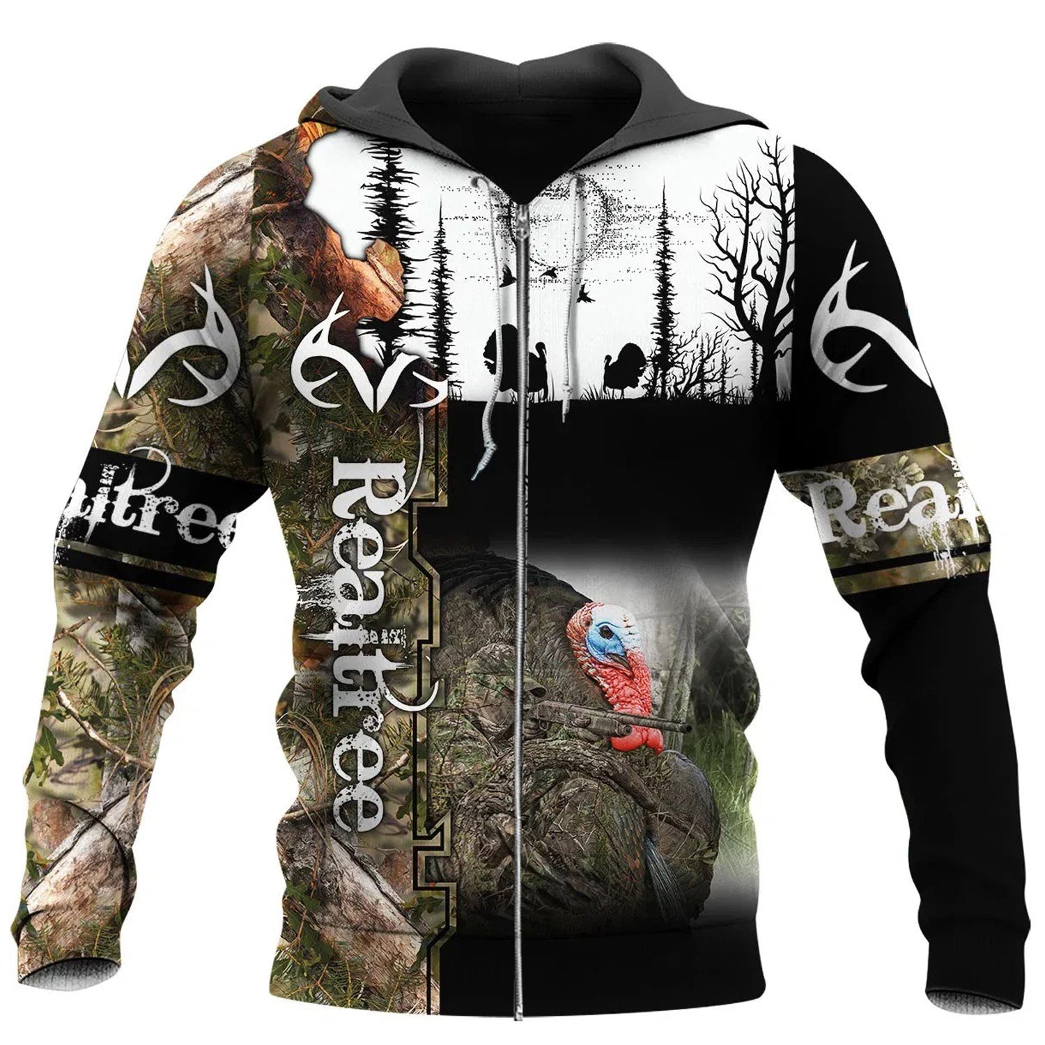 Awesome Hoodie 3D All Over Print Realtree for Men and Women Hoodie, T-Shirt, Zip Hoodies, Sweatshirt HBC126