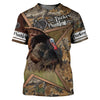 Awesome Hoodie 3D All Over Print Turkey Hunter for Men and Women Hoodie, T-Shirt, Zip Hoodies, Sweatshirt HBC130