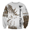 Awesome Hoodie 3D All Over Print Moose Hunter for Men and Women Hoodie, T-Shirt, Zip Hoodies, Sweatshirt HBC134