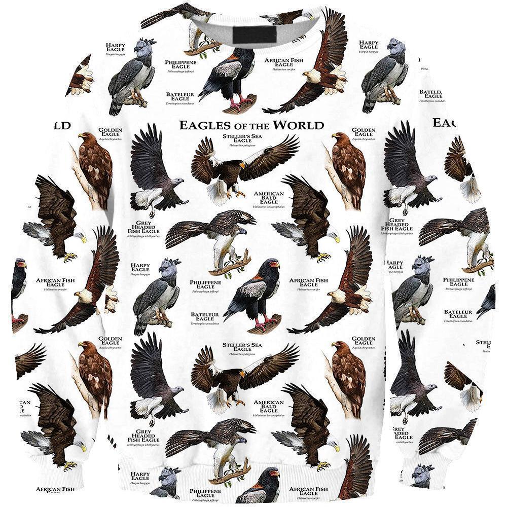 All Over Printed Eagles Of The World Shirts