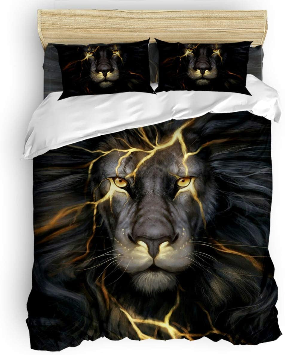 Awesome Hoodies - Lion Bedding Set - QK3145