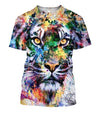 3D All Over Print tiger Hoodie AK002