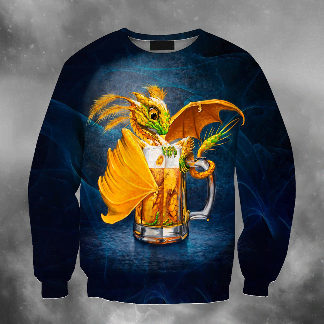 3D All Over Print Den Here Be Dragons 3