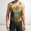 All Over Printed Egyptian Scarabs