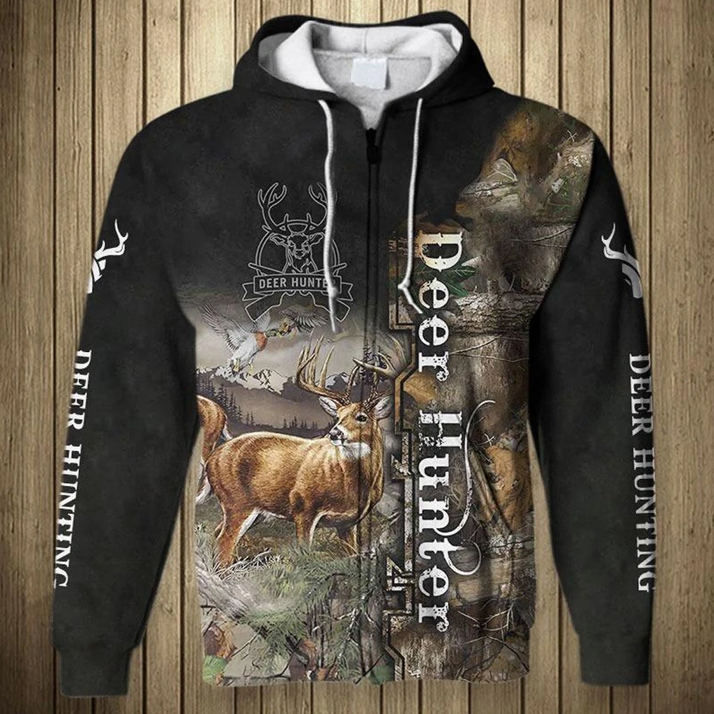 Awesome Hoodie Deer Hunting for Men and Women HBC233