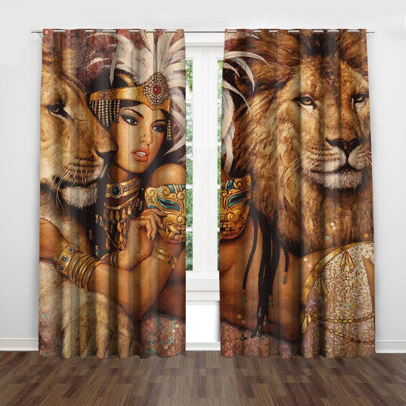 Awesome hoodies - Lion Curtains - QK3204