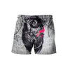 Awesome hoodie- Gray Wolf Tattoo 3D Over Printed Hoodie Cloak  for Men and Women Hoodie TH014