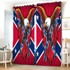 Awesome hoodied American Eagle Printed 3D Grommet Window Curtains DCC001