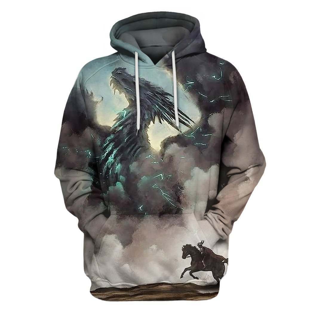 3D All Over Print Dragon Shirt 14