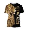 3D All Over King Lion Hoodies for Men and Women, T-Shirt, Zip Hoodies, Sweatshirt DTK004