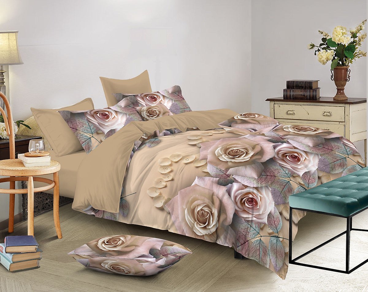 Awesome Hoodies 3D all over print flower Bedding SET very cool  VND0028