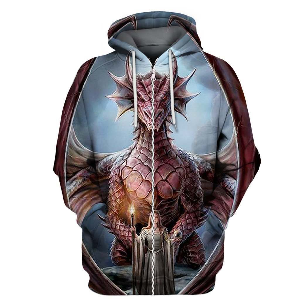 3D All Over Print Dragon Shirt 15