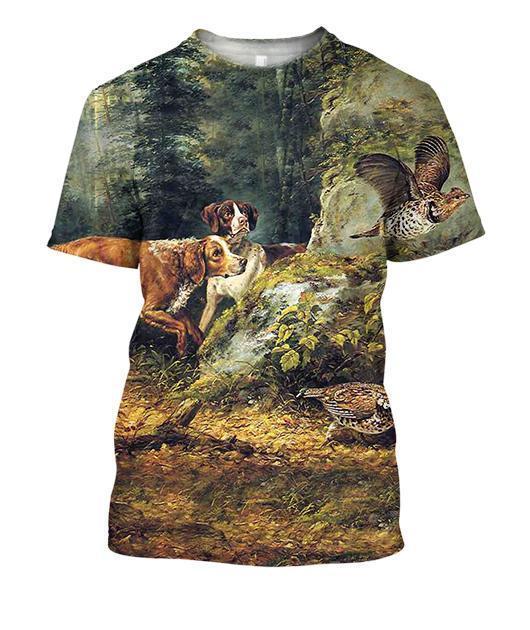 All Over Printed Hunting Dog Clothes