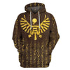All Over Printed Horus Egyptian God