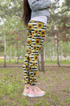 All Over Printing Yellow Sunflower Hoodie Dress