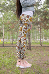 3D All Over Printing yellow Mushroom Hoodie Dress