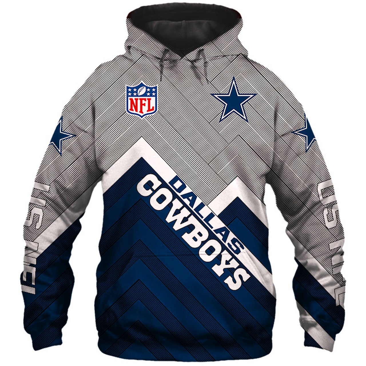 Awesome hoodie 3D All Over Print  Dallas Cowboys Rugby for Men and Women Hoodie, VERY COOL