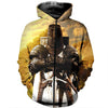 3D All Over Printed Teutonic Knight Clothes