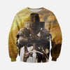 3D All Over Printed Teutonic Knight Clothes