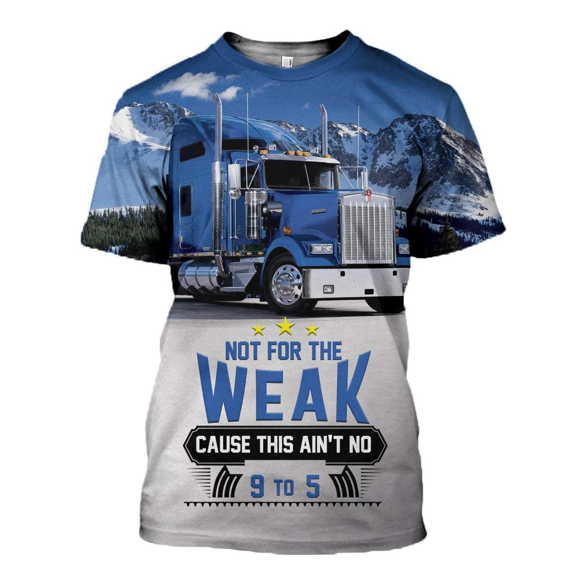 3D All Over Printed Truck Shirts and Shorts 2