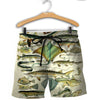 3D All Over Printed Fish Collection Shirts And Shorts
